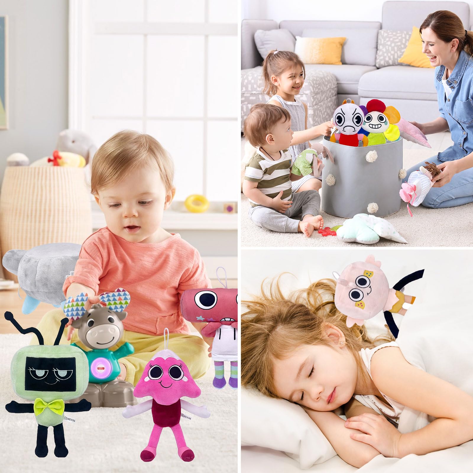 YongSral Dandys World Peluche, Dandy Horror Games Plush, Dandys World Plush Toy, Dandys World Series Figure, Dandys World Poupée, Cadeaux