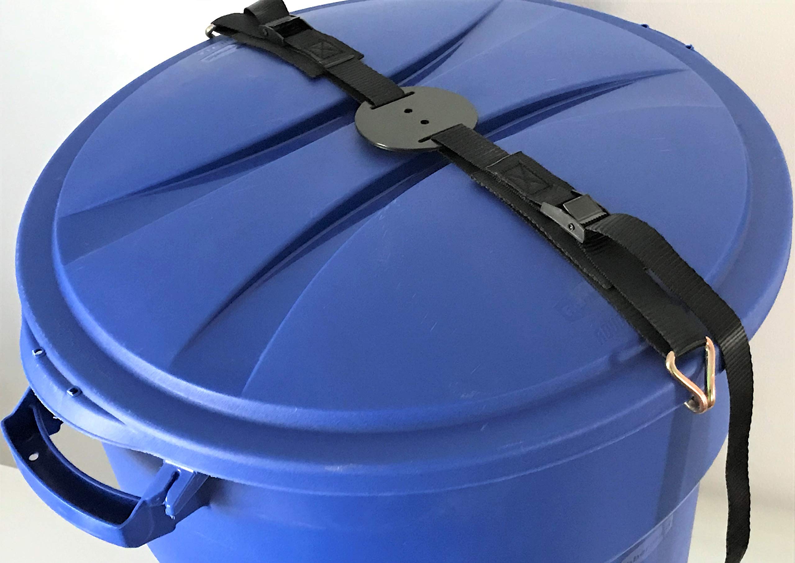 Place-Art Multi-Purpose Adjustable Strap for Trash Bins,Coolers, Bundling Boxes,Travel Cargo,etc.