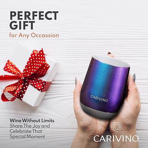 Miniatura 9 de Vaso de vino de lujo con interior de cerámica, base de corcho genuino y tapa Tritan, aislamiento al vacío de acero inoxidable avanzado con