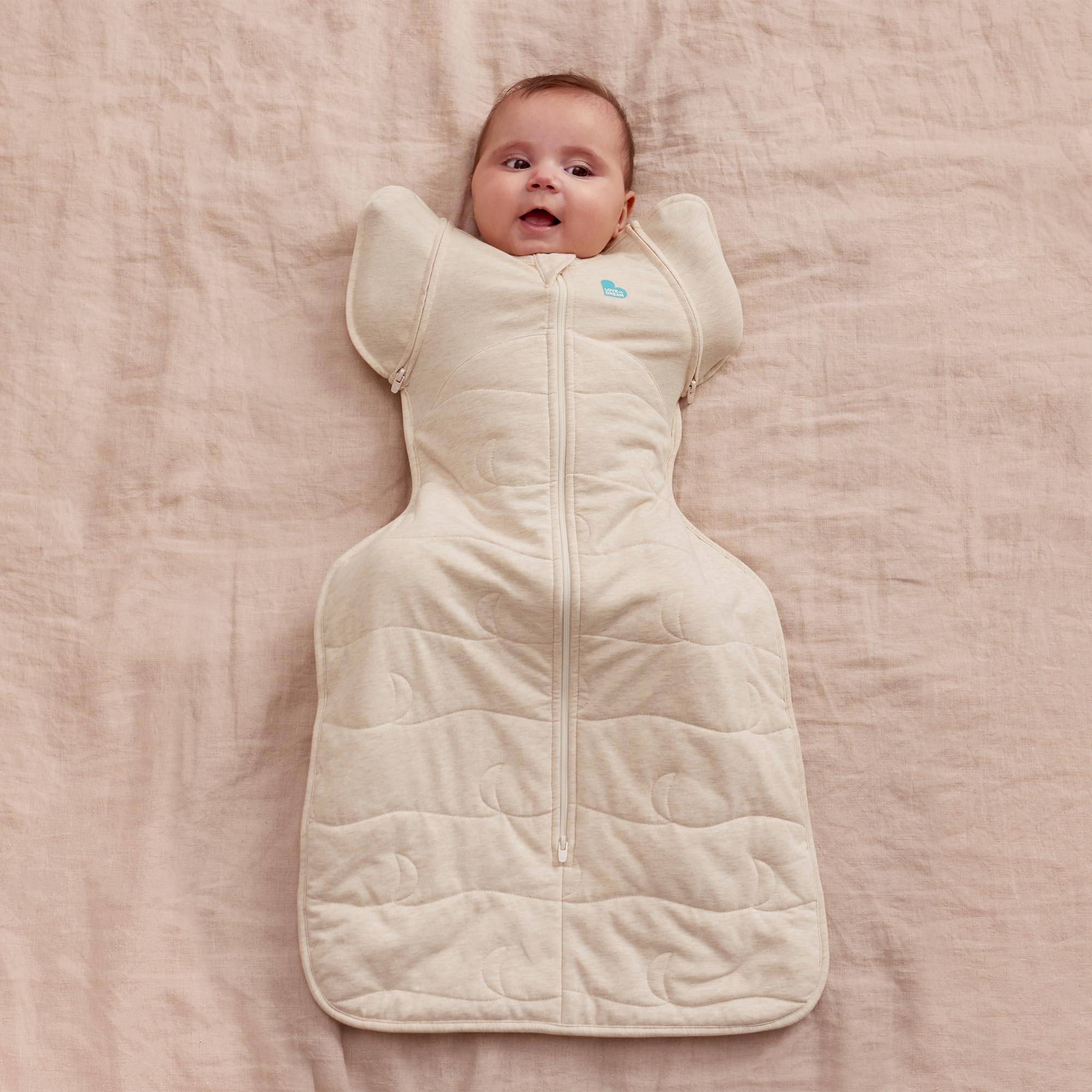 Love To Dream™ Swaddle UP™ Transition Bag, Medium 6-8.5 kg - Oatmeal, Medium (6-8.5kg) - Image 2