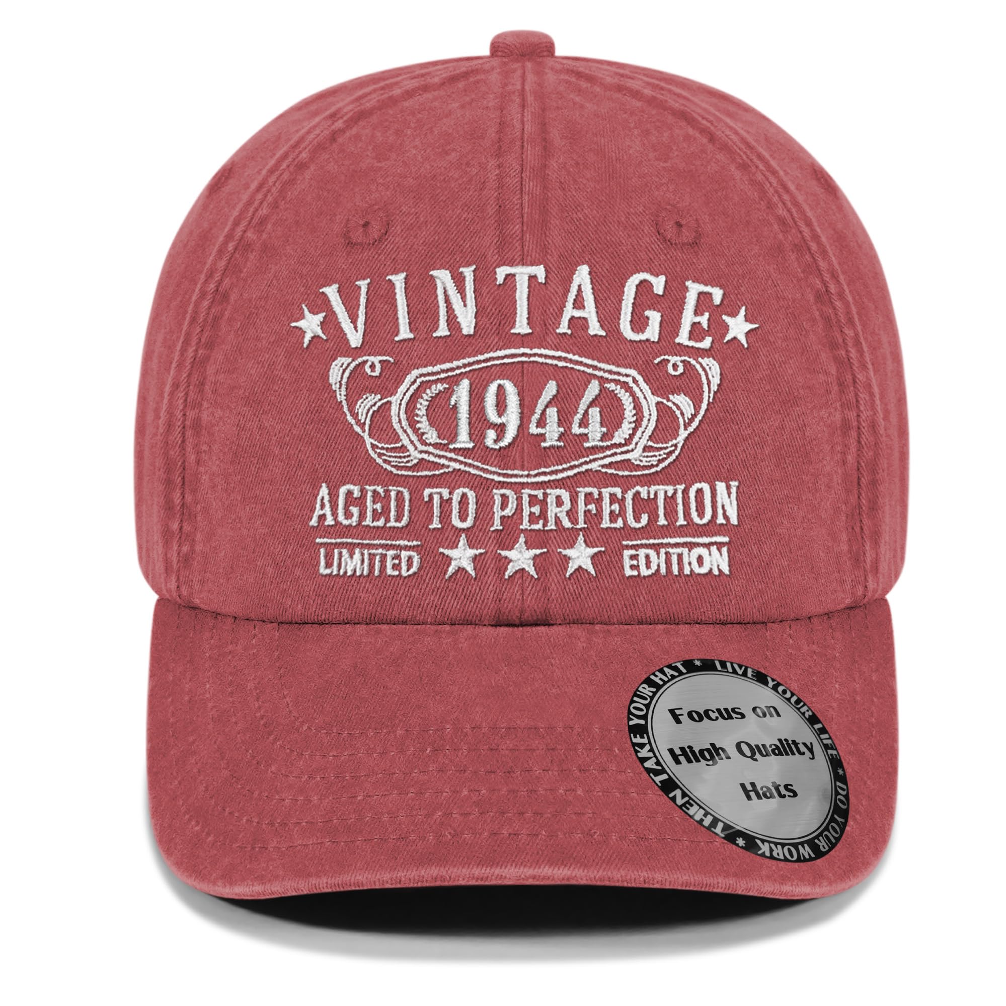Birthday Gifts for Men Women, Personalized 30th - 100th Birthday Gifts, 1926-1996 Vintage Hat…