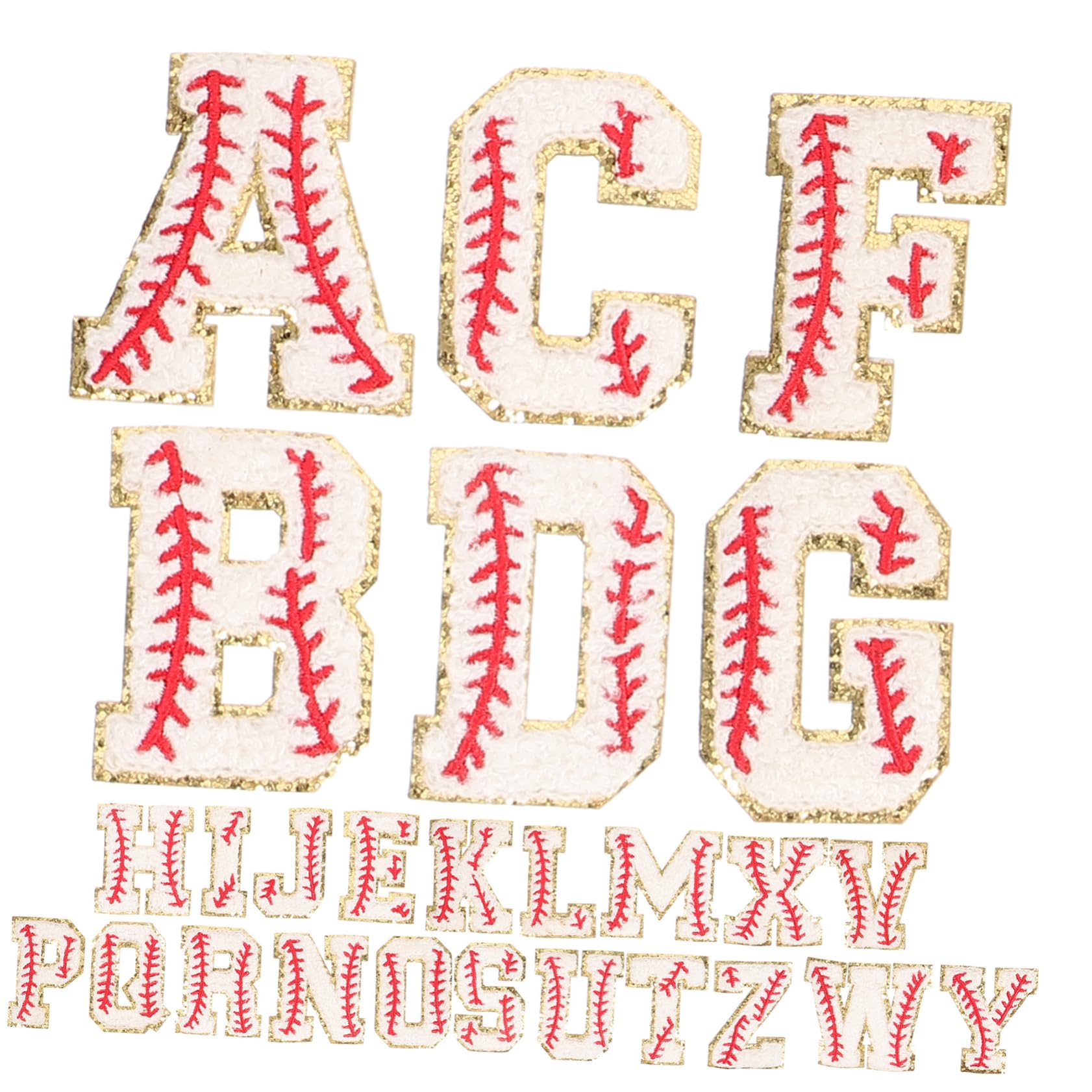 Didiseaon 3 Set Timbro Di Stoffa Ricamato La Appiccicoso Cuci Patch E Badge Cucire Toppe Accessorio Per Cappello Toppe Di Cappotto Ricamo Di Asciugamani 26 Pezzi * 3