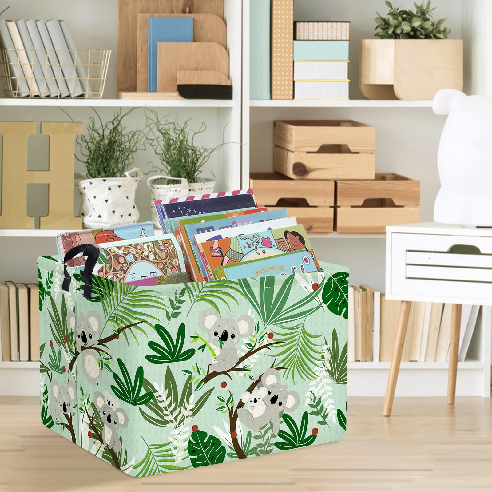 Clastyle Zwarte kosmische planeet opbergmand voor babykamer, raket sterren jongens, waterdicht, rechthoekig, stof, opbergmand, kleding, speelgoed, kinderen, opbergdoos, 40 x 30 x 30 cm