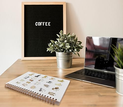 Miniatura 3 de NEGIGA Cuaderno de perro, diario de perro, regalos para amantes de perros, regalos para mamá de perro, regalos para dueños de perros, lindo