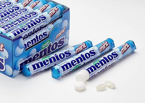 Miniatura 11 de Mentos Grageas masticables de menta 1.34 oz (paquete de 40)
