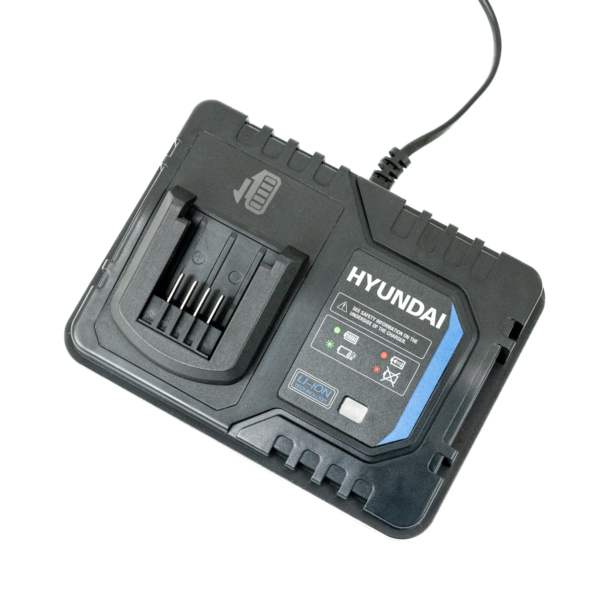 Hyundai Caricabatterie rapido 20V 4A, utensili elettrici di seconda generazione, ricarica in 30 minuti, C20-4