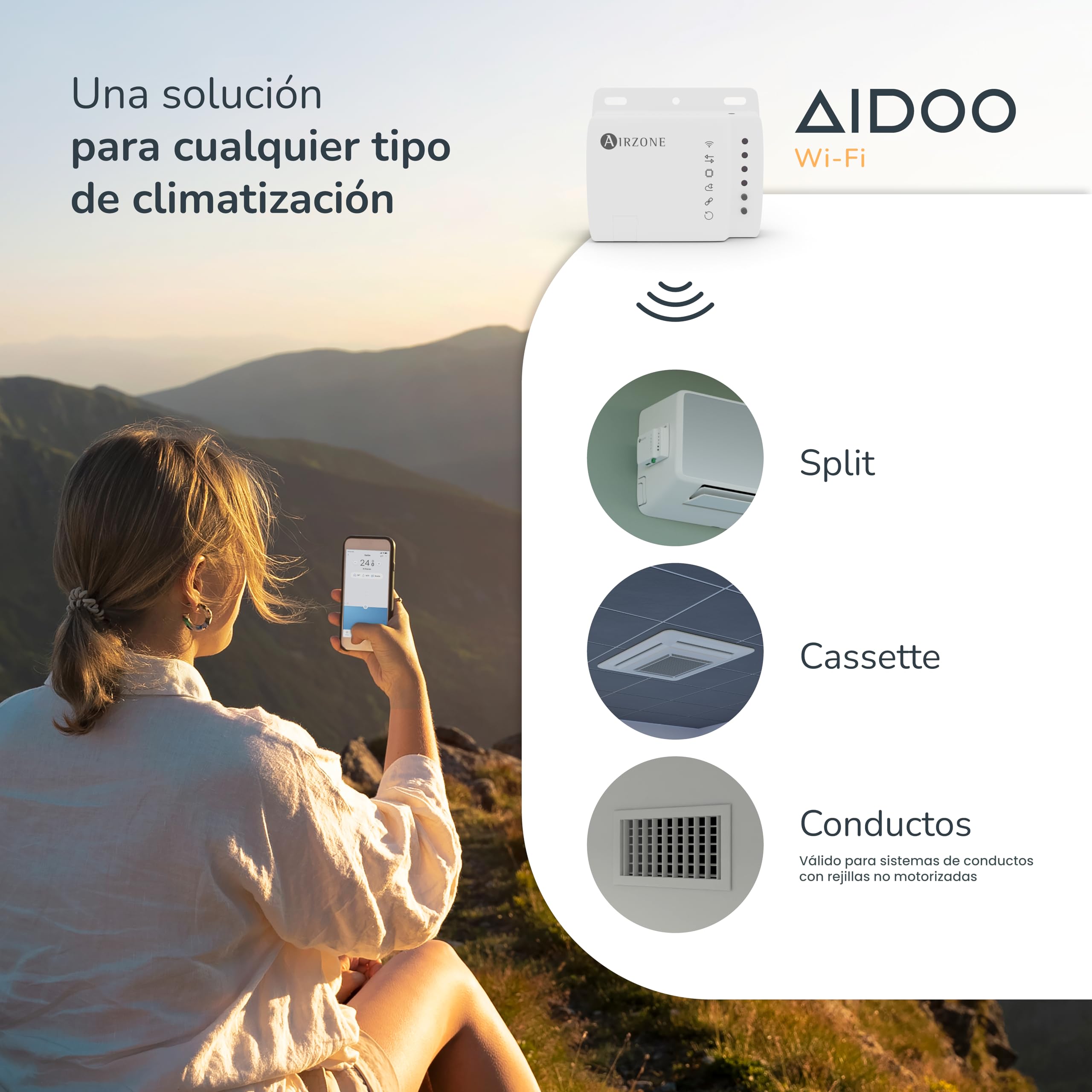 Airzone Aidoo Control WiFi para Aire Acondicionado Panasonic PACi