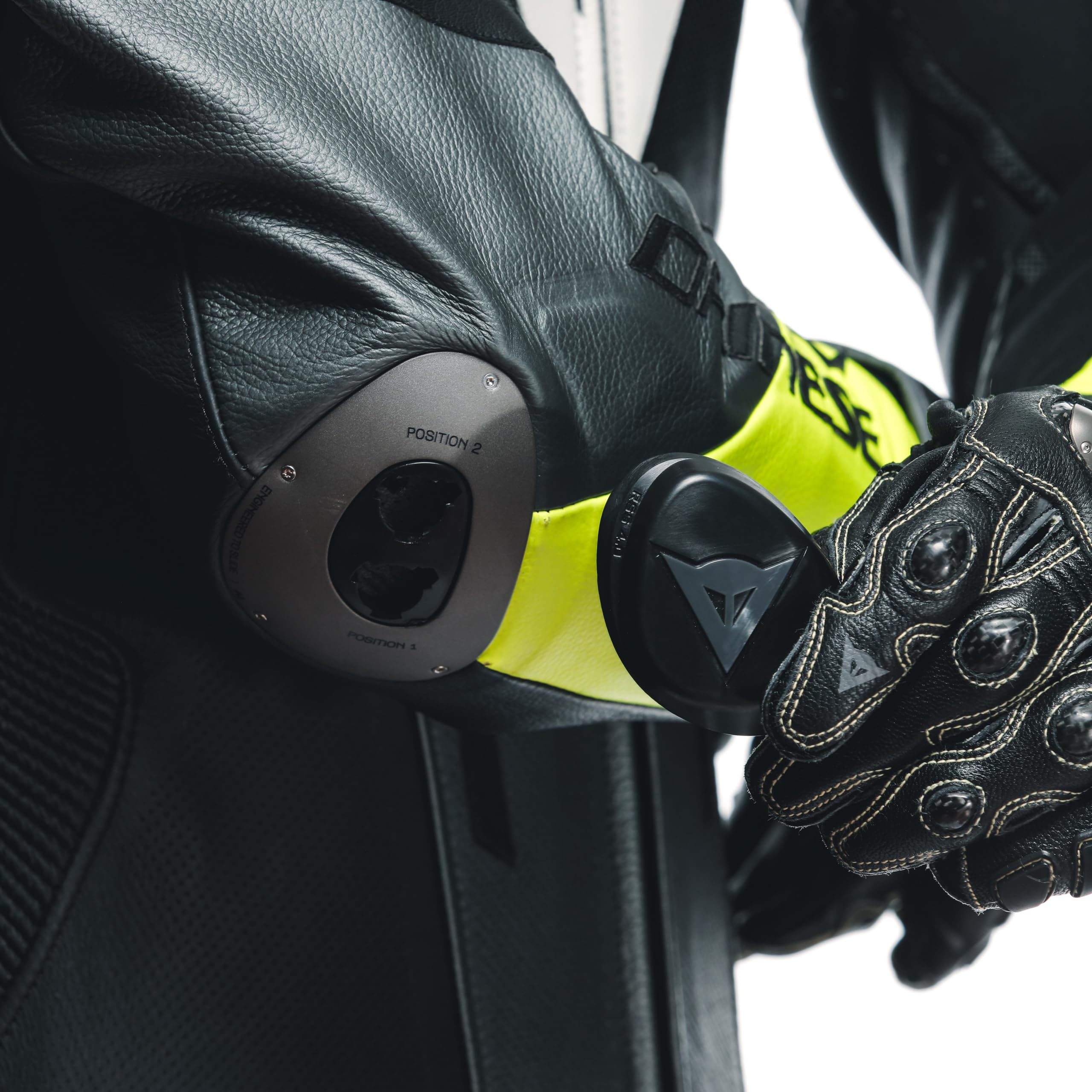 Dainese - Elbow Slider Rss 4.0, Protège-coude Moto, pour Hommes et Femmes, Noir/Anthracite