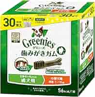 Amazon | グリニーズ プラス 成犬用 小型犬用 7-11kg 30本(15本