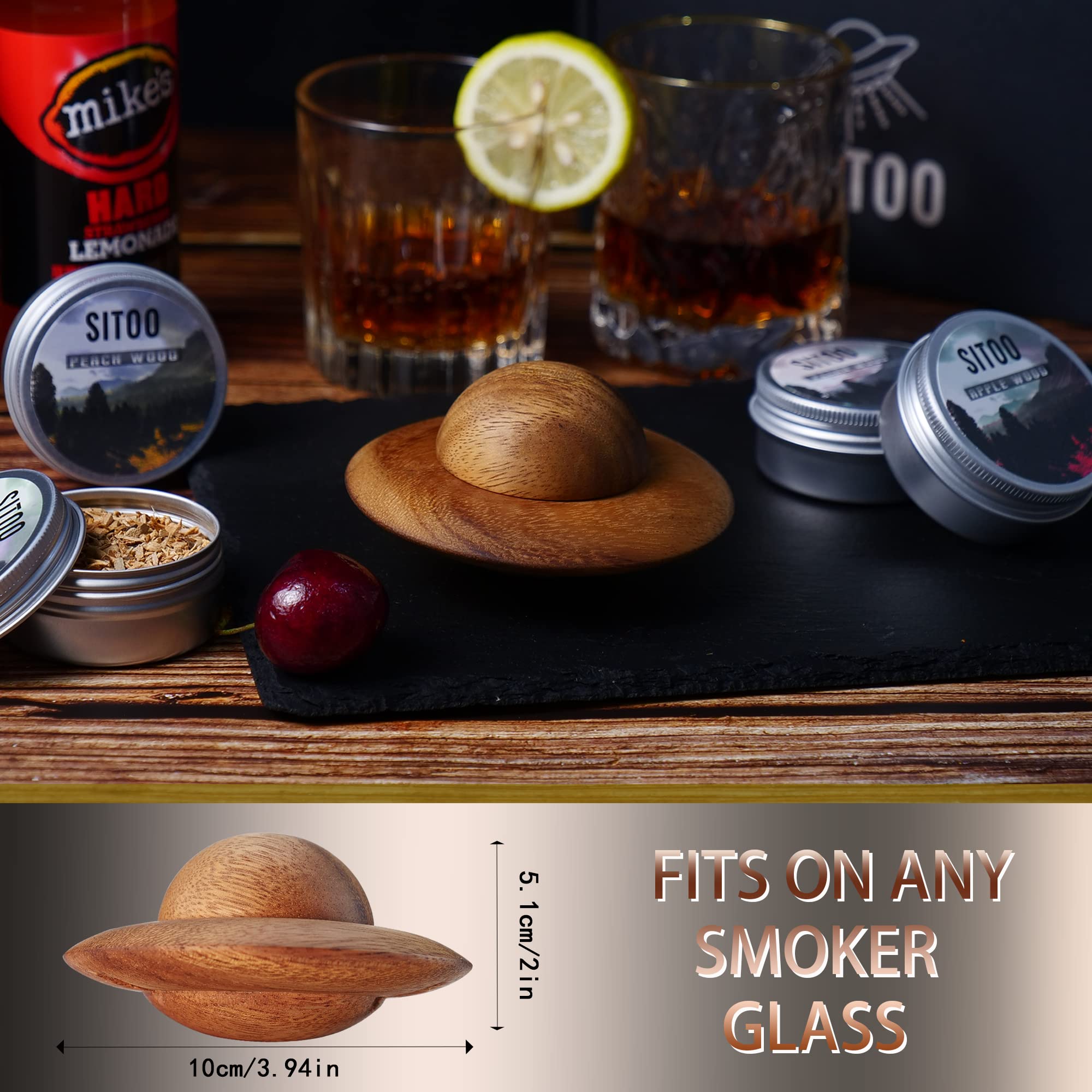 Amazon | SITOO カクテルスモーカー オールドファッション ウイスキー