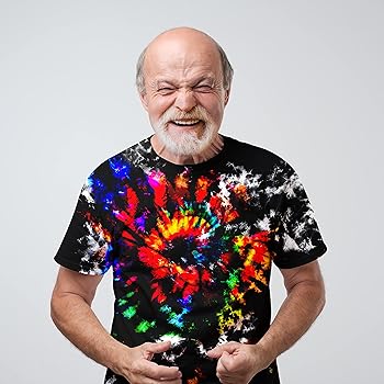 【YOURNUS】Tie-Die Over Short Sleeve T-Shirt FLATBUSH ZOMBIES - SS - TYE DYE T-SHIRT - LIMITED RELEASE