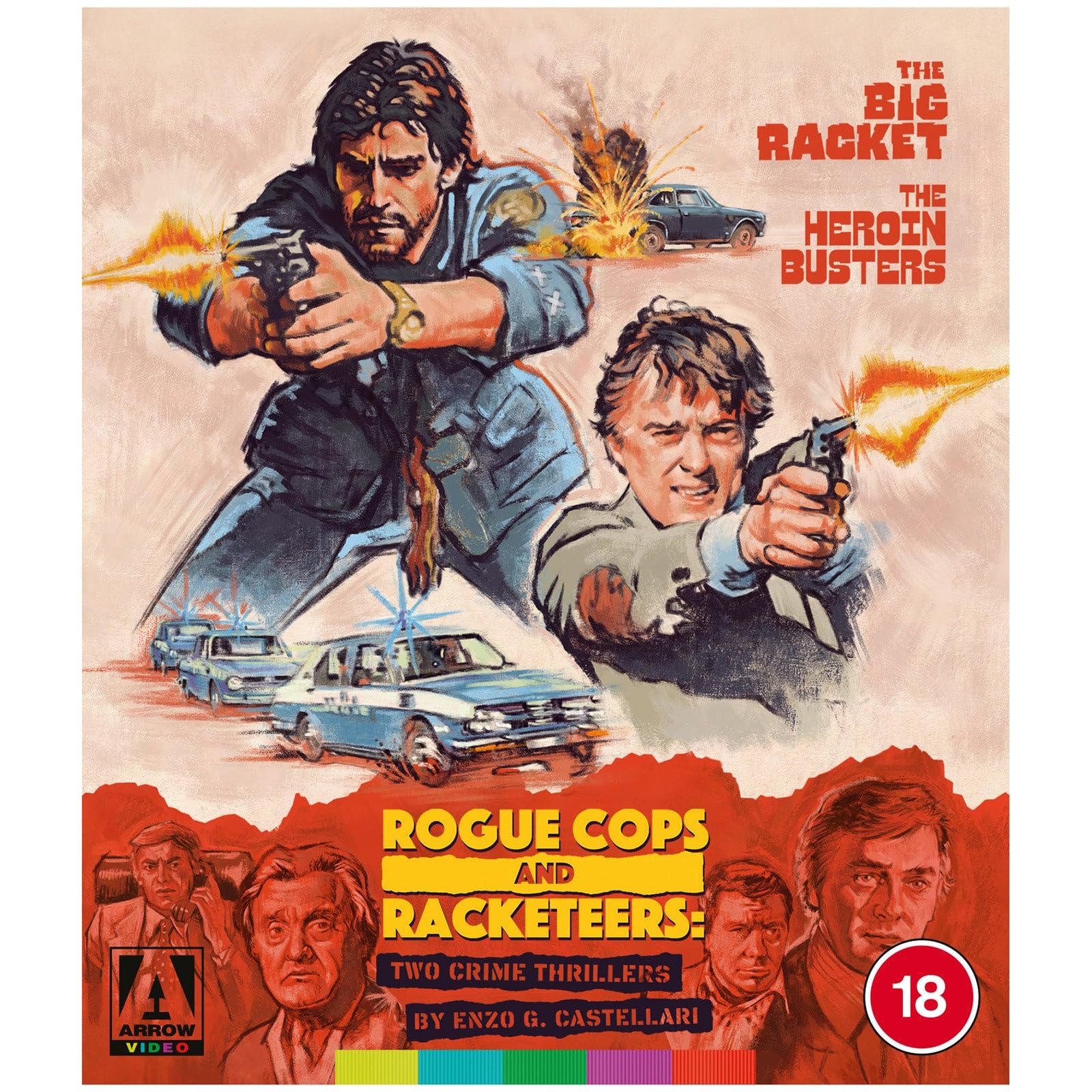 Rogue Cops and Racketeers: Two Films by Enzo G. Castellari Blu-ray [Region B]