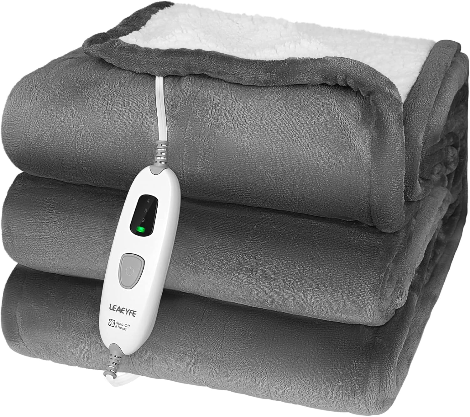 Heated Blanket Electric Throw, Electric Blanket Flannel