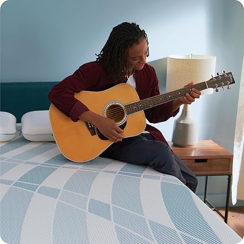 Miniatura 11 de Sealy Dreamlife - Colchón híbrido de 14 pulgadas en una caja, tamaño King, espuma viscoelástica de gel SealyComfort, bobinas encapsuladas