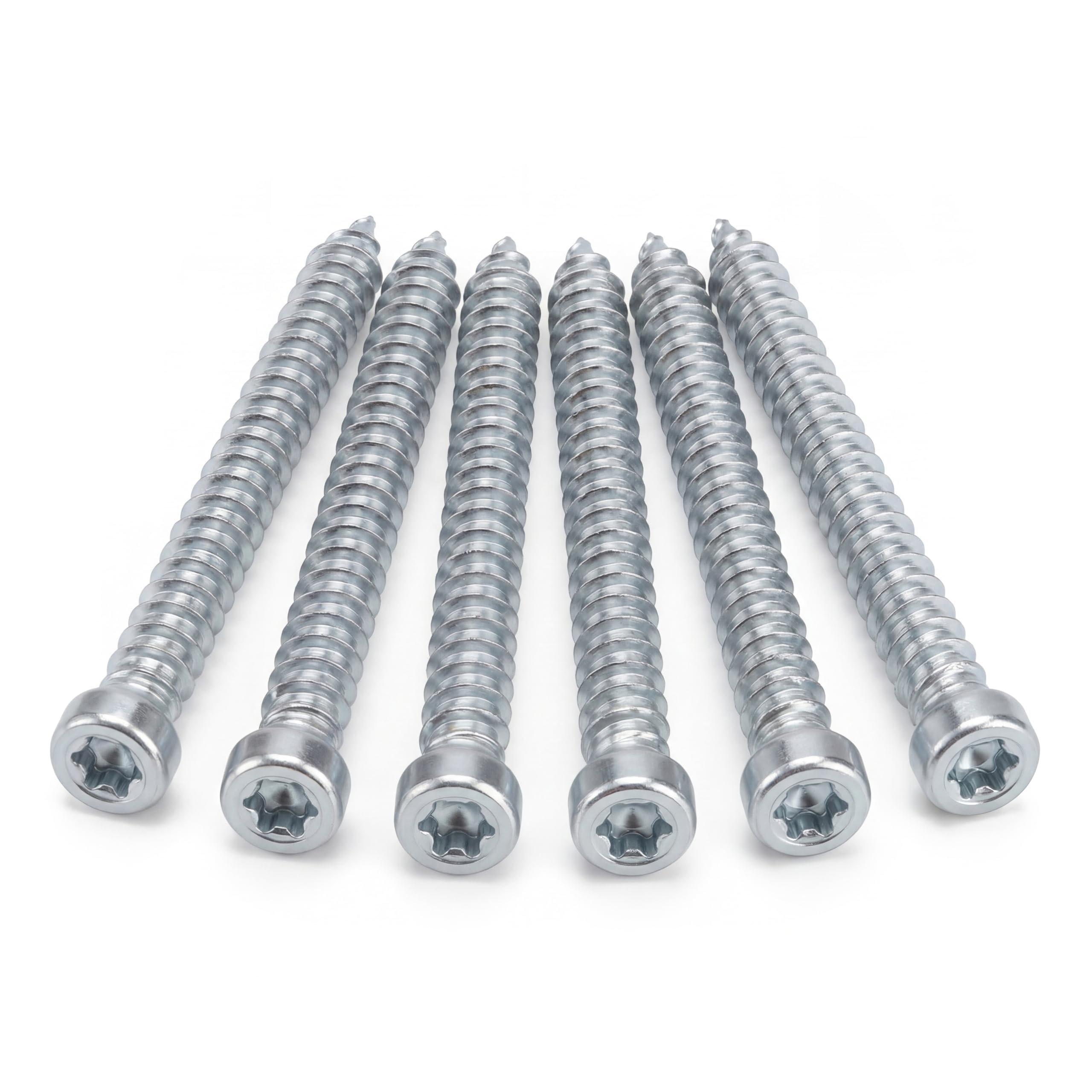 Tornillos para engarzado de cabeza cilíndrica 7.5x212 mm, acero galvanizado, huella Torx, fijación directa - (100pcs)