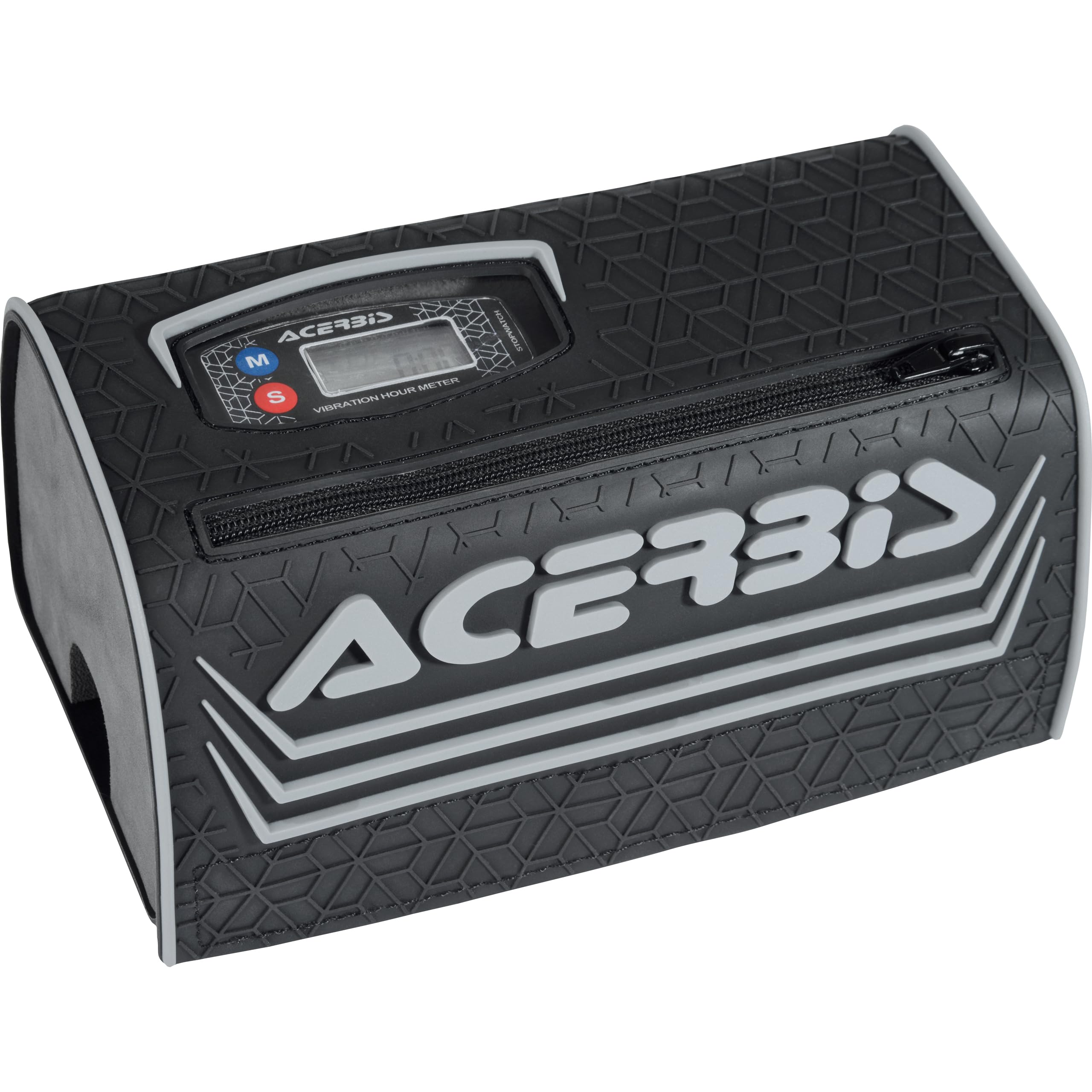Acerbis 0024501.315 Cuscinetto per manubrio da moto da 28,6 mm con microcomputer, colore: nero