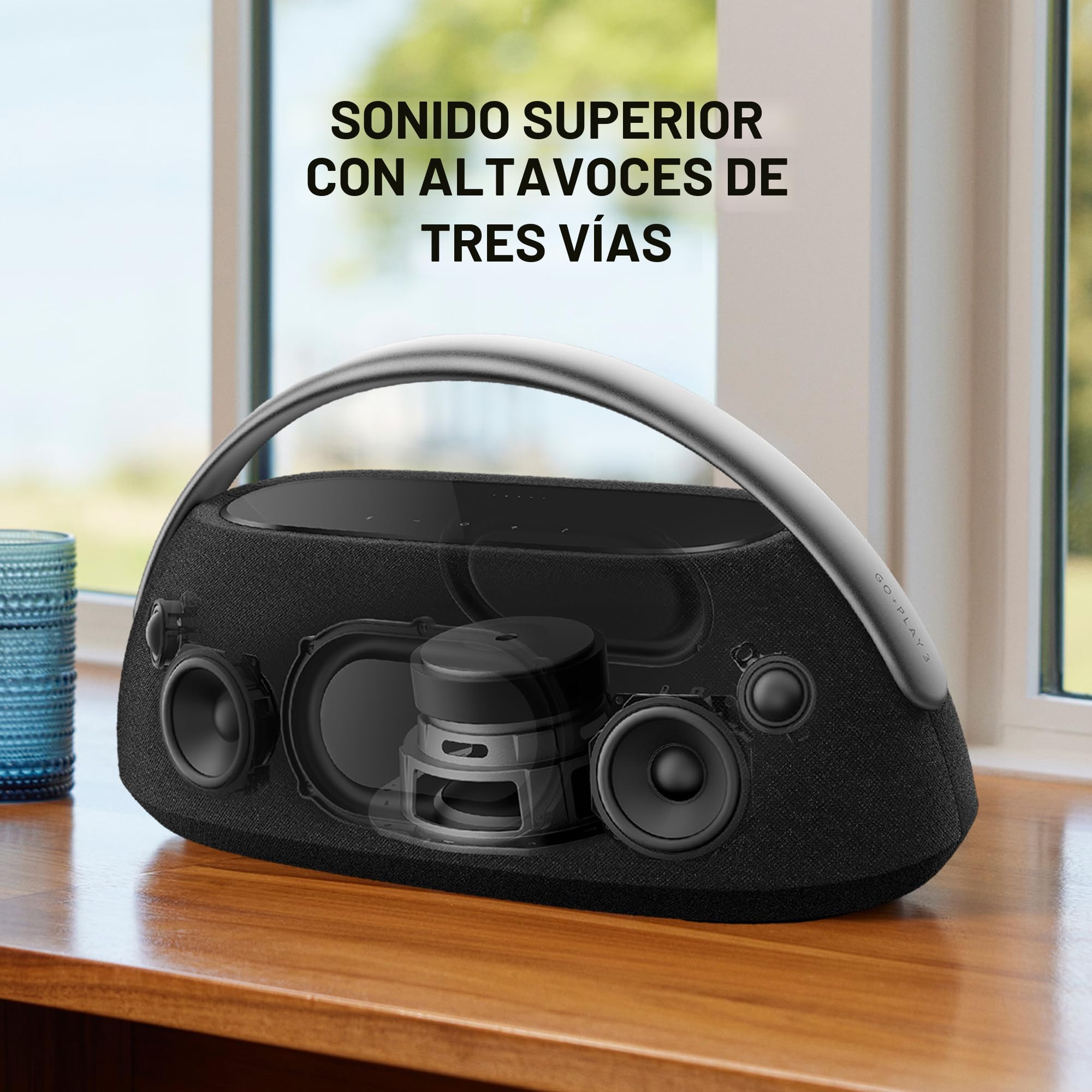 Amazon.com: Harman Kardon Go + Play 3: altavoz Bluetooth portátil