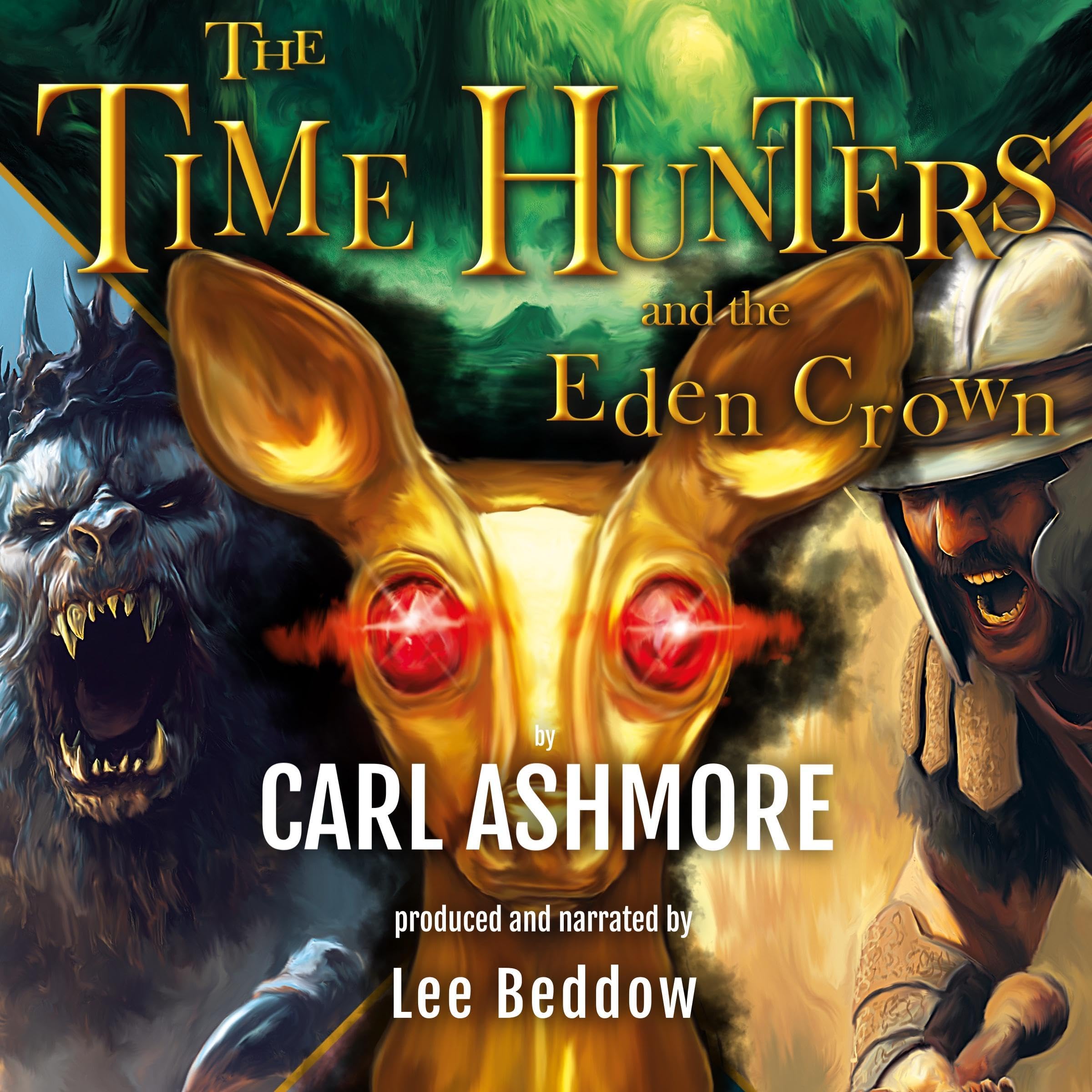 Cover art for The Time Hunters and the Eden Crown