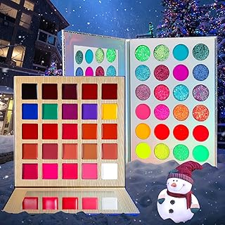 DE'LANCI Paleta de sombras de ojos de neón de...