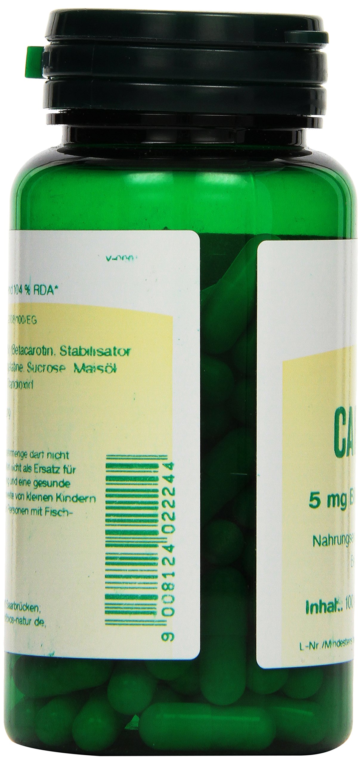 Bios Carotin 5 mg, 100 Kapseln, 1er Pack (1 x 27 g)