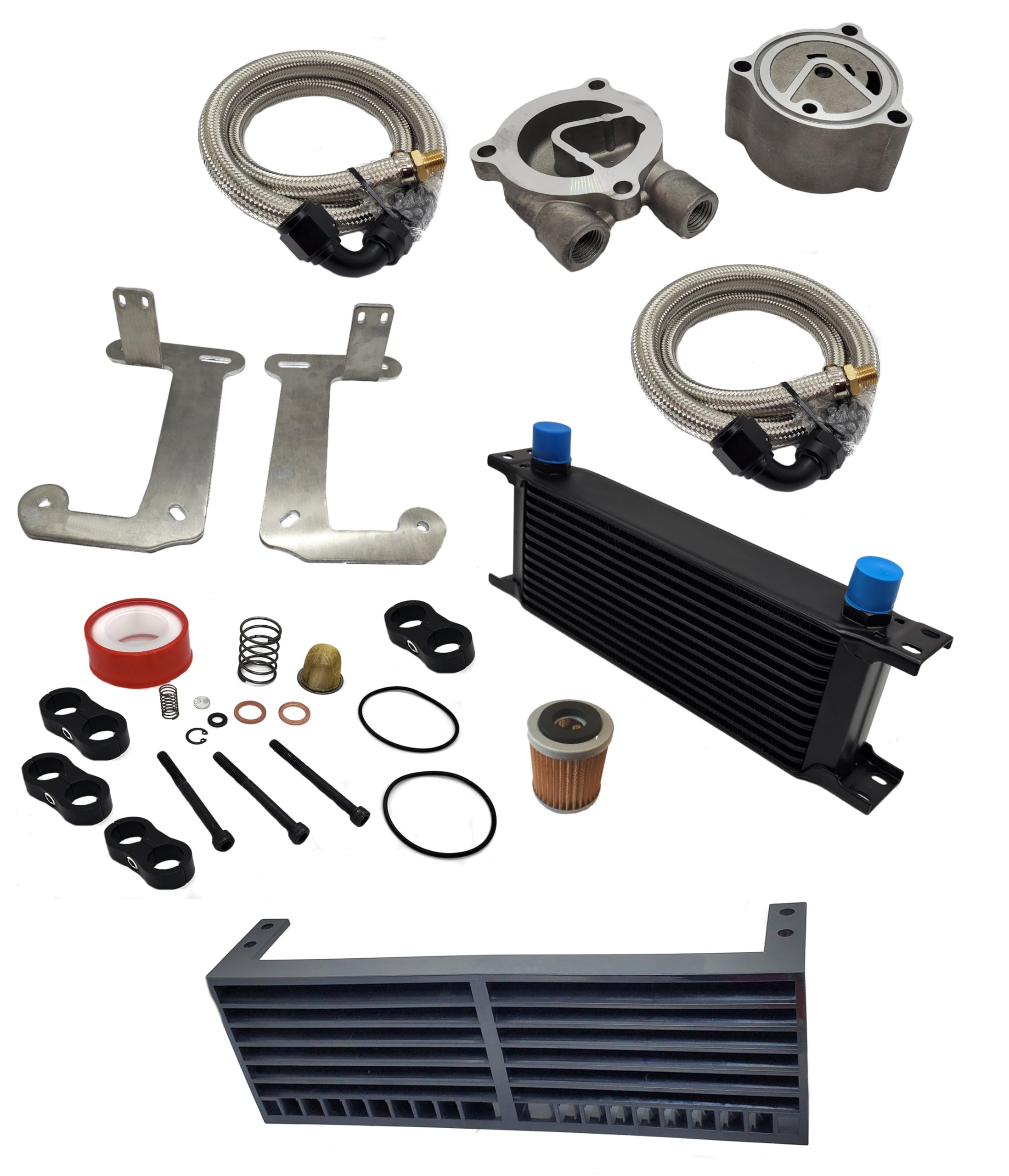 Zoom Zoom Parts 1987-2004 Yamaha Warrior 350 yfm Oil Cooler Kit