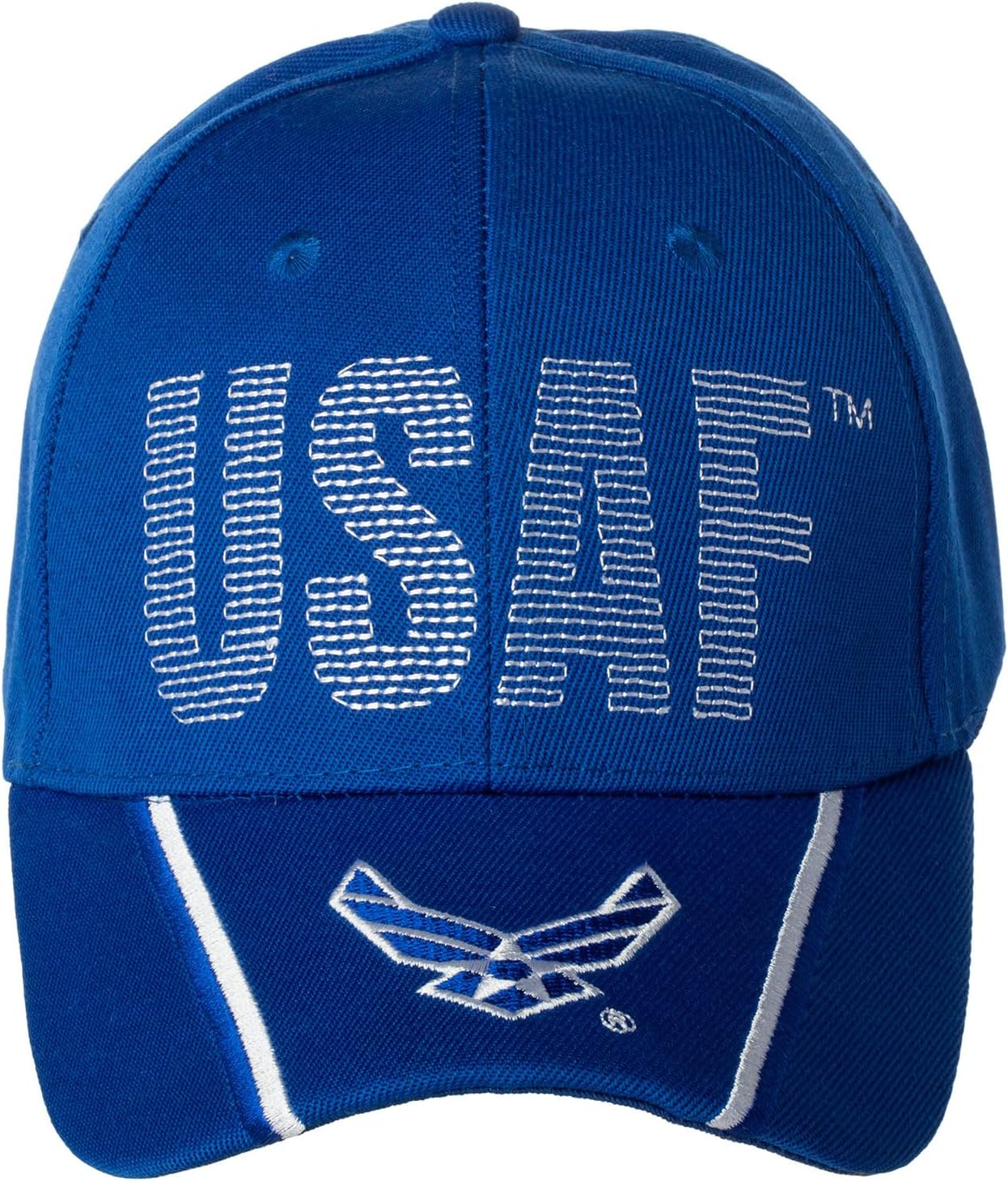 Artisan Owl Officially Licensed USAF with Air Force Symbol on Bill Embroidered Baseball Cap