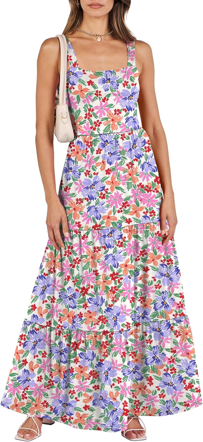 Crayon Multicolored Floral