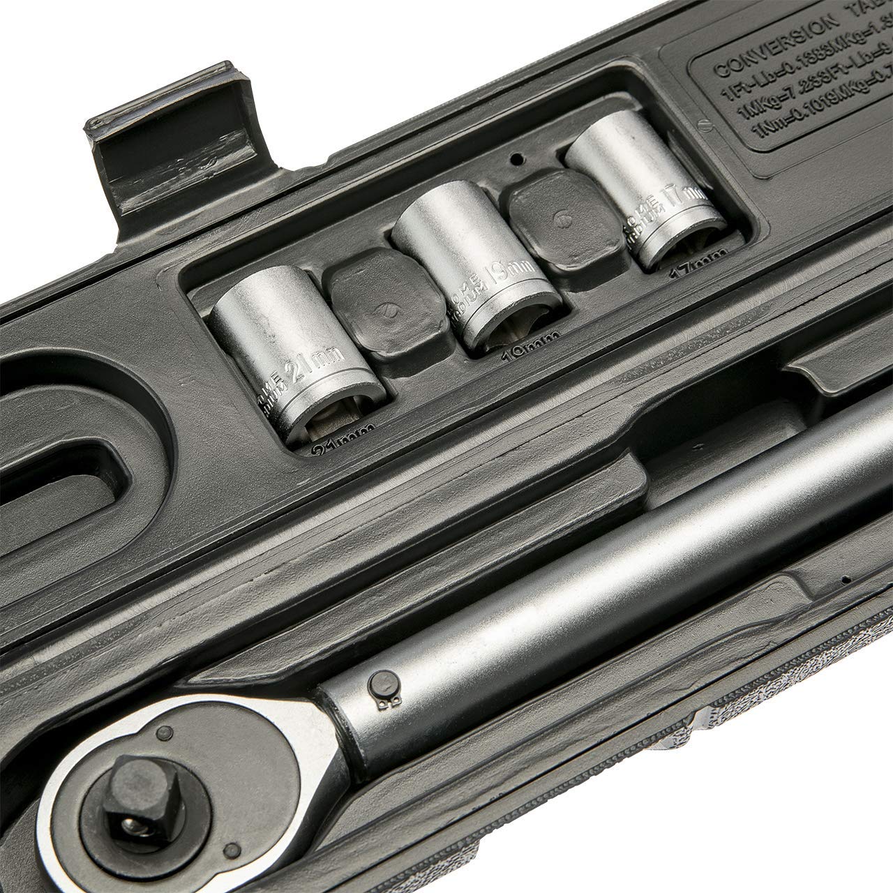 1/2" Automatischer Drehmomentschlüssel im Set | No.9373 | 42-210 Nm | 31-155 lbs/ft | WGB