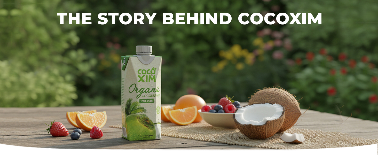 Amazon.com : COCOXIM Ready to Drink Organic Coconut Water - 16.9