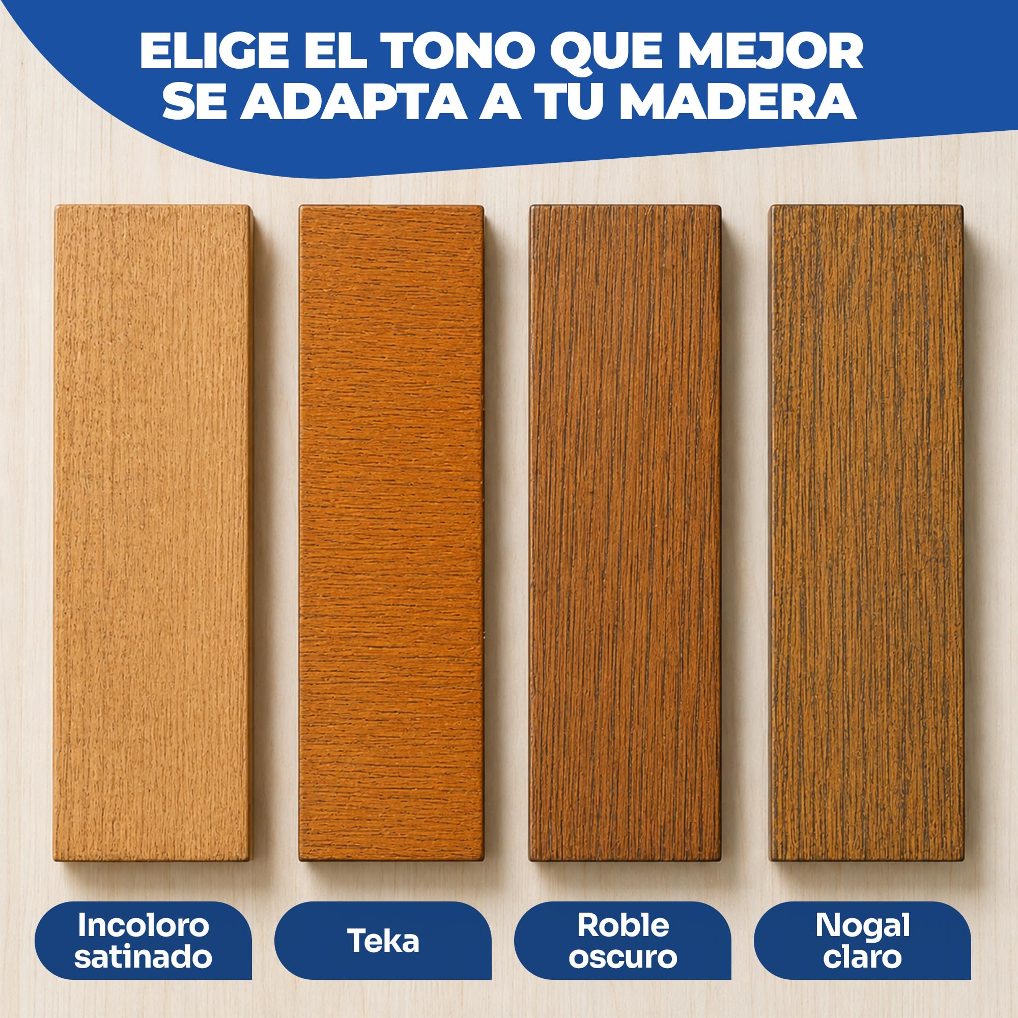 Lasur Protector Madera Exterior - Lasur Barniz Madera Exterior a Poro Abierto,Tarimas, Puertas, Vallas y Muebles - Barniz Madera Exterior Impermeabilizante, Resistente UV y Humedad (Roble Oscuro, 5L)