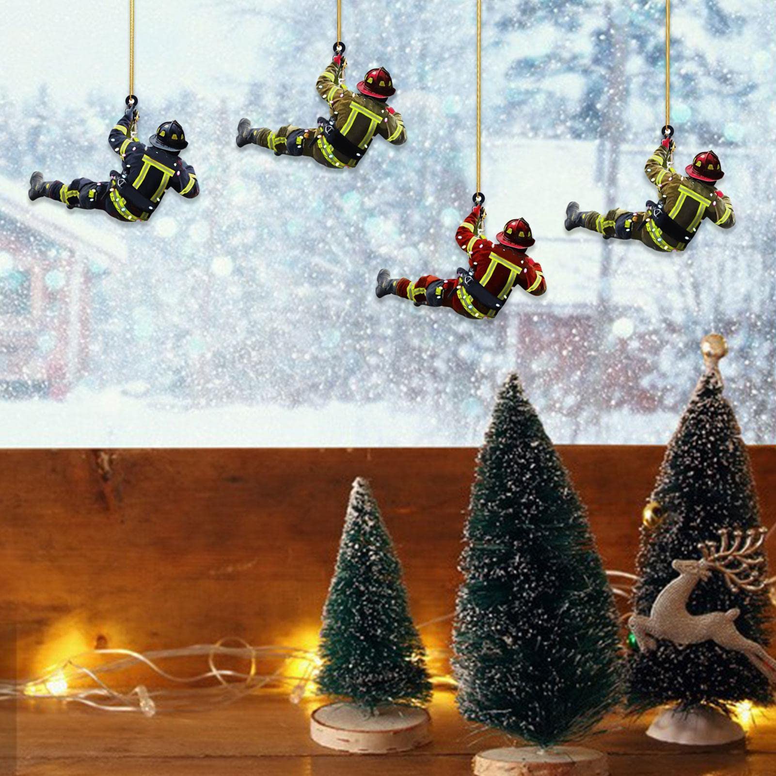 Fireman christmas decorations Clearance