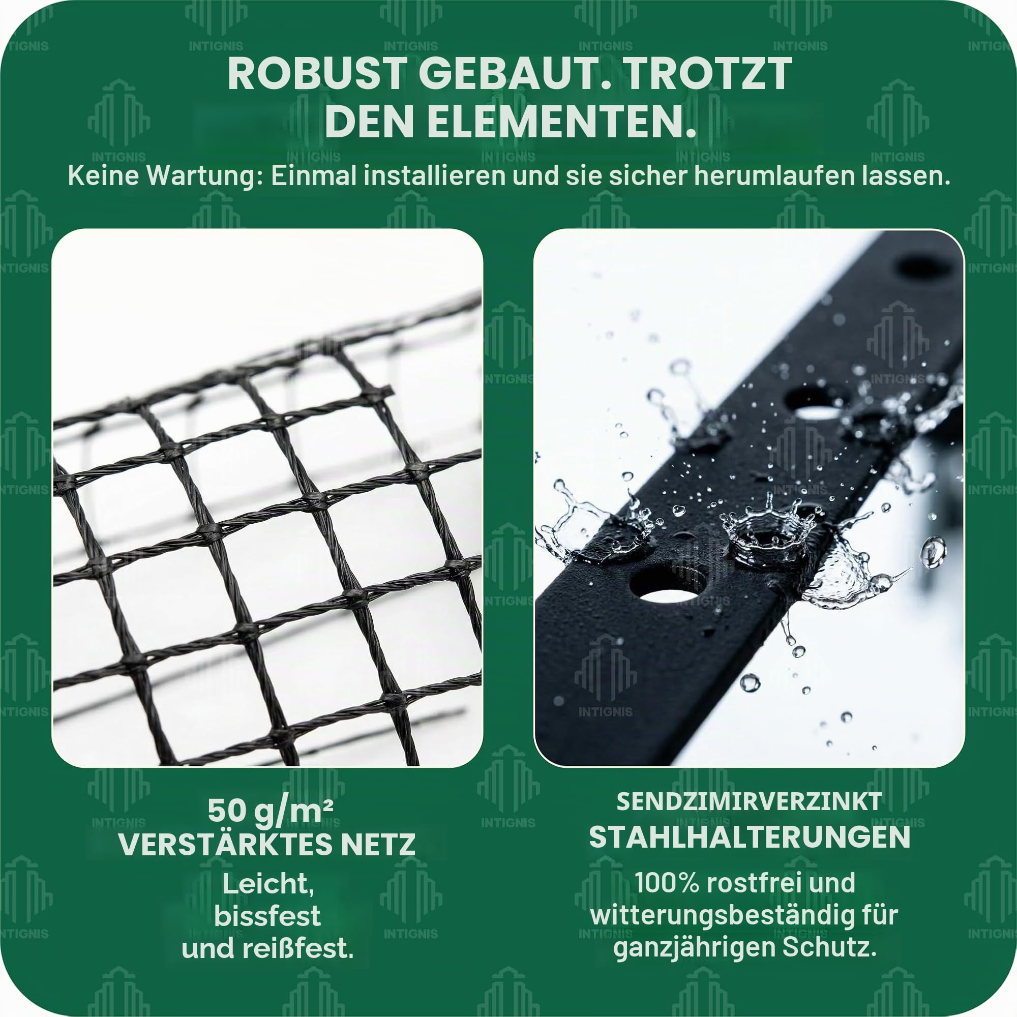 Katzensicherer Zaun Anti-Kletter-Barriere – Sicheres Outdoor Catio-Einzäunungsset, wetterfestes Garten-Maschendraht-Geflecht für Katzensicherheit & -schutz (15 M)