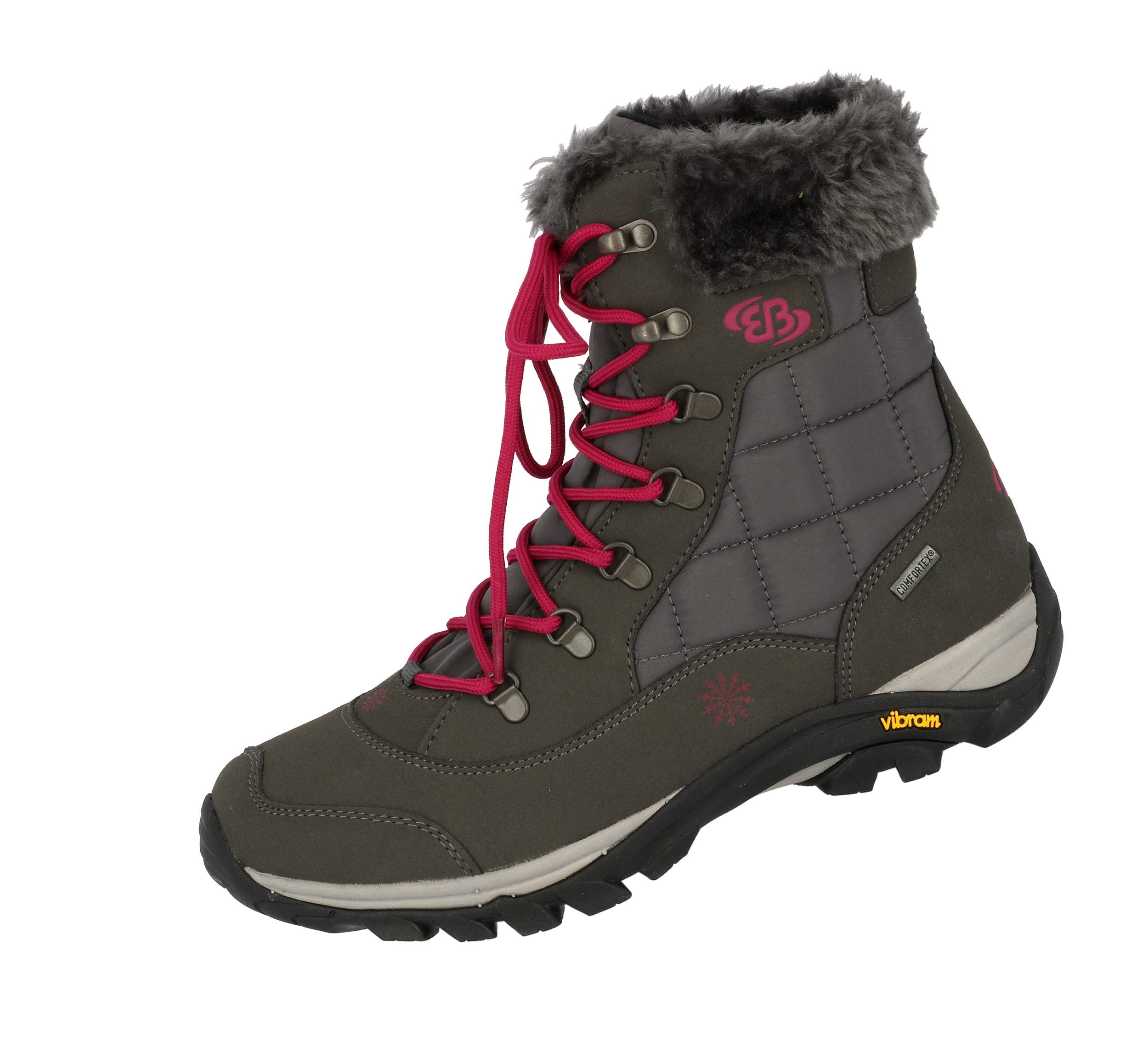 Brütting Women's Himalaya Snow Boots Grey Size: 7 UK