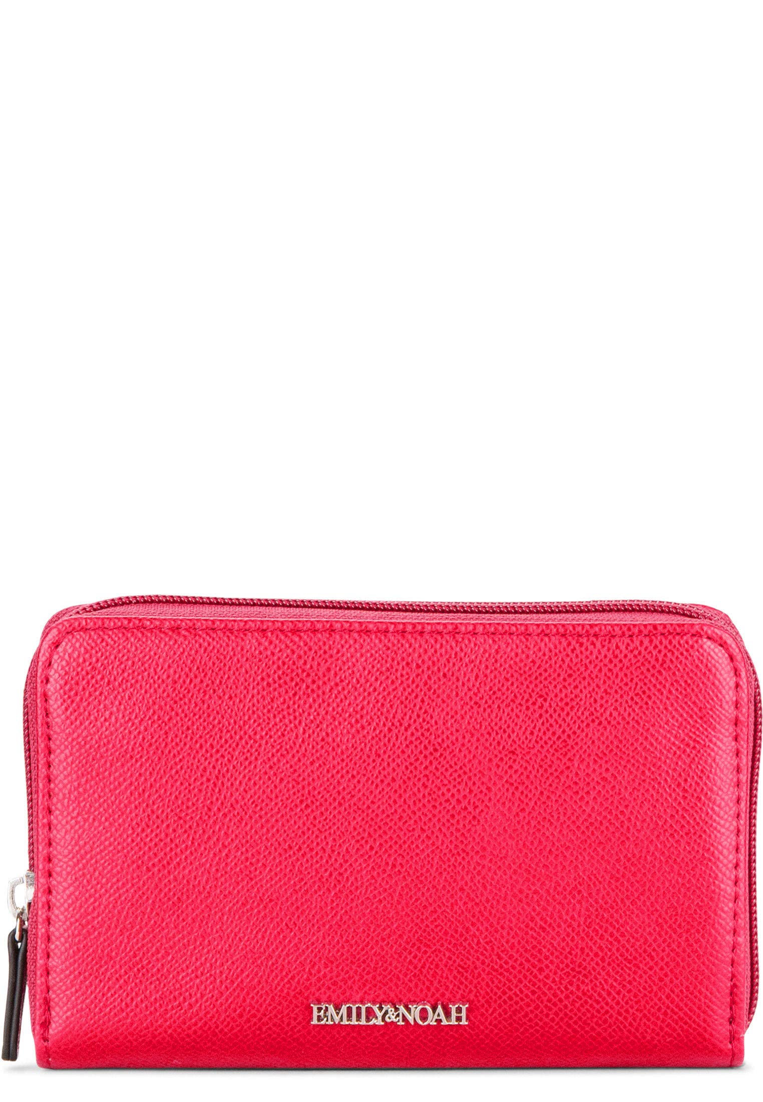 Emily & Noah Luca - Borsetta con doppia zip, 18 cm, Blu (azzurro), Taglia unica