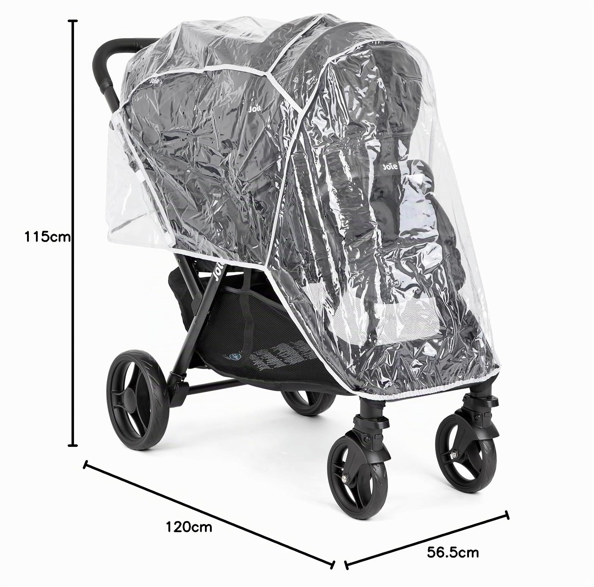 Joie Passeggino doppio EVALITE Shale, Nero