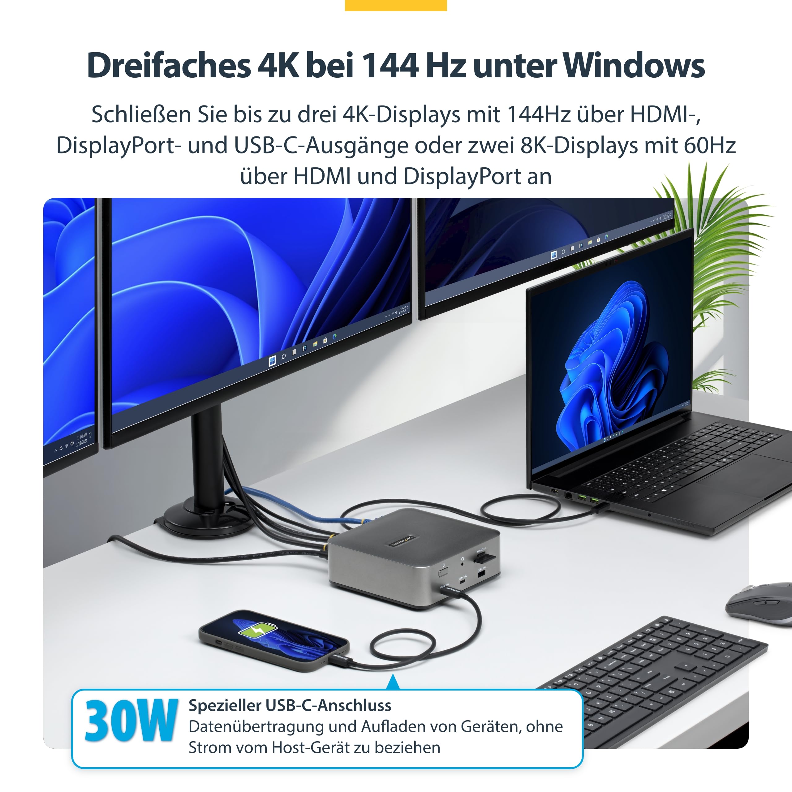 StarTech Thunderbolt 5 Dock – Bild 5