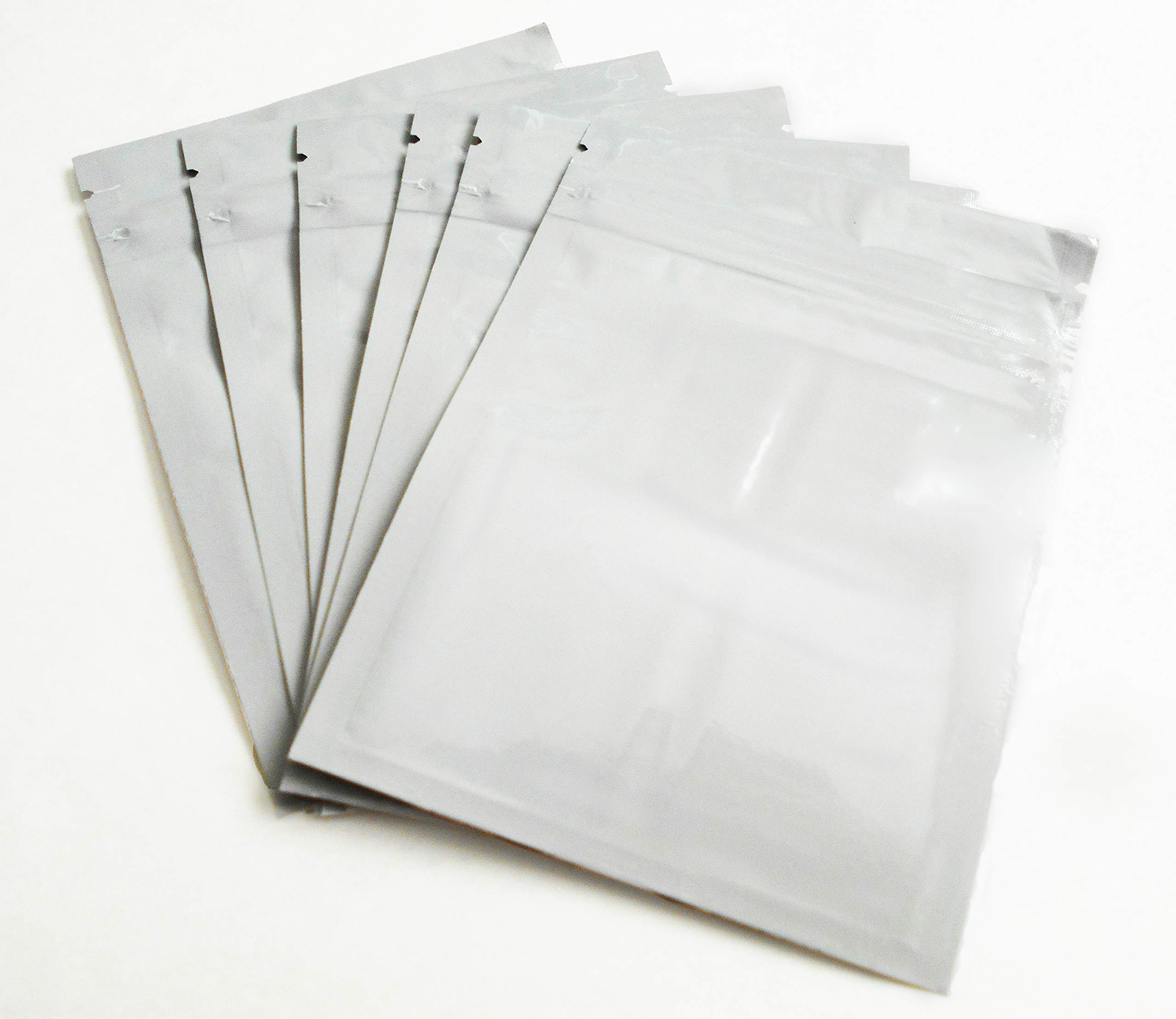 Buy Aluminum/foil Pouches (3.5x5) Mylar Zipper Heat Seal Bags, Safe
