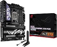 ASUS ROG Crosshair X870E Hero X870E AM5 ATX Motherboard: AI PC Ready, PCIe 5.0, WiFi 7, 18+2+2 Power Stages