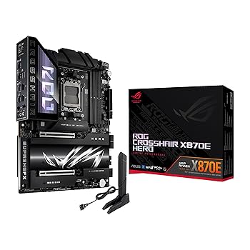 Amazon | ASUS ROG CROSSHAIR X870E HERO AMD Ryzen 9000