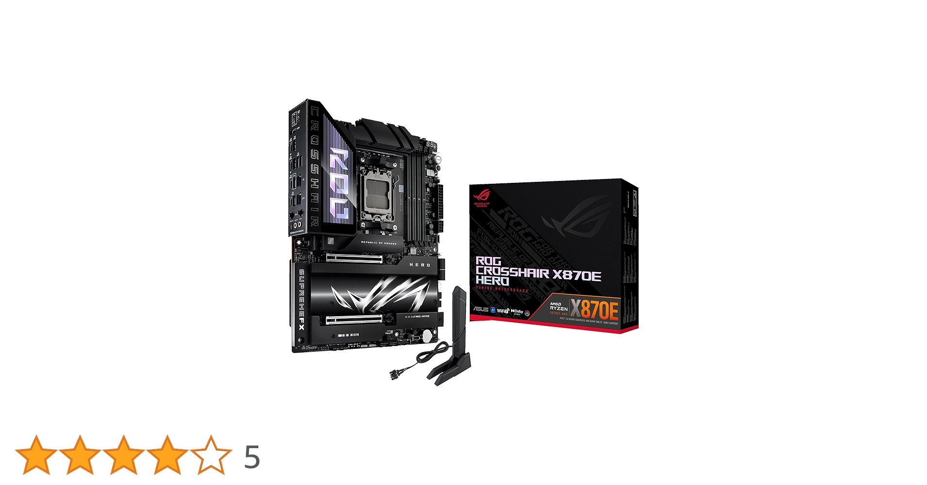 Amazon | ASUS ROG CROSSHAIR X870E HERO AMD Ryzen 9000 シリーズ AM5