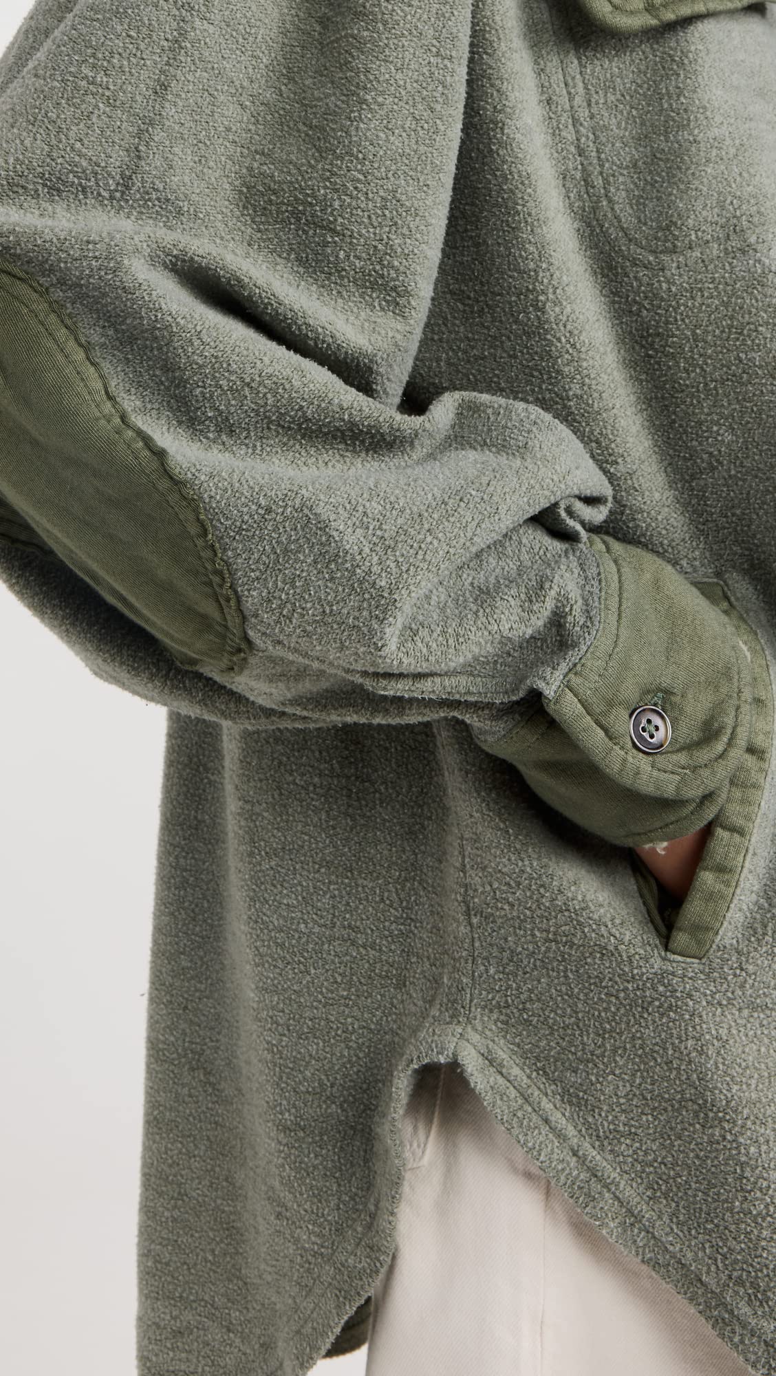 Free People Women's Ruby Jacket, Jaded, Green, MD (Wome B2B