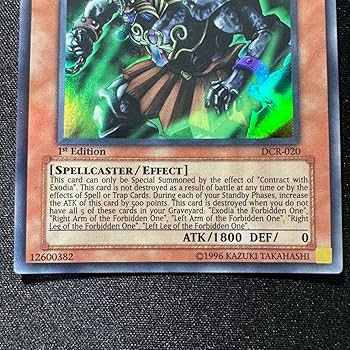 【美品】遊戯王　旧アジア　エクゾディアネクロス　1st ウルトラレア 美品】遊戯王 旧アジア エクゾディアネクロス 1st ウルトラレア