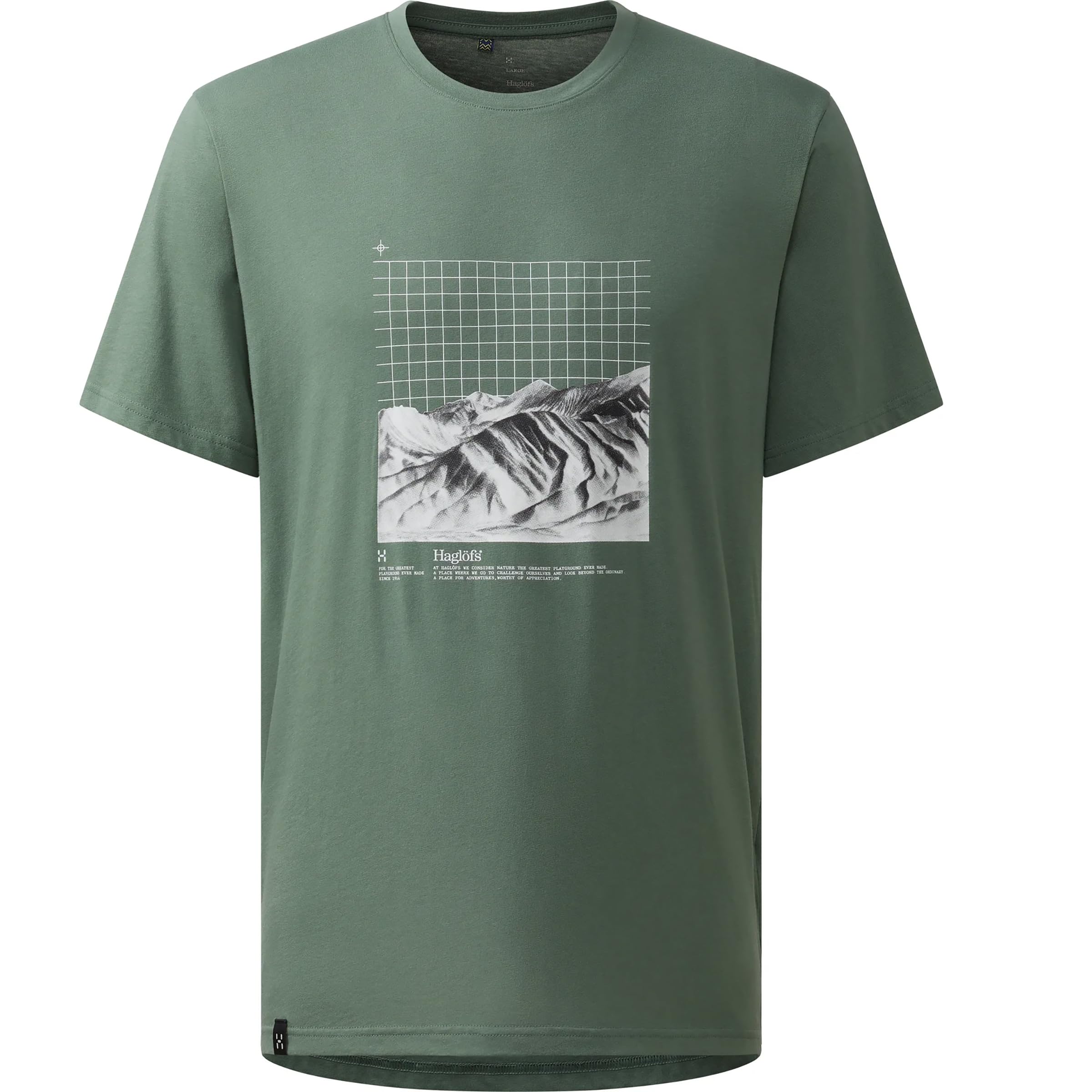 Haglöfs Outsiders Graphic maillot XL ample contre la chaleur