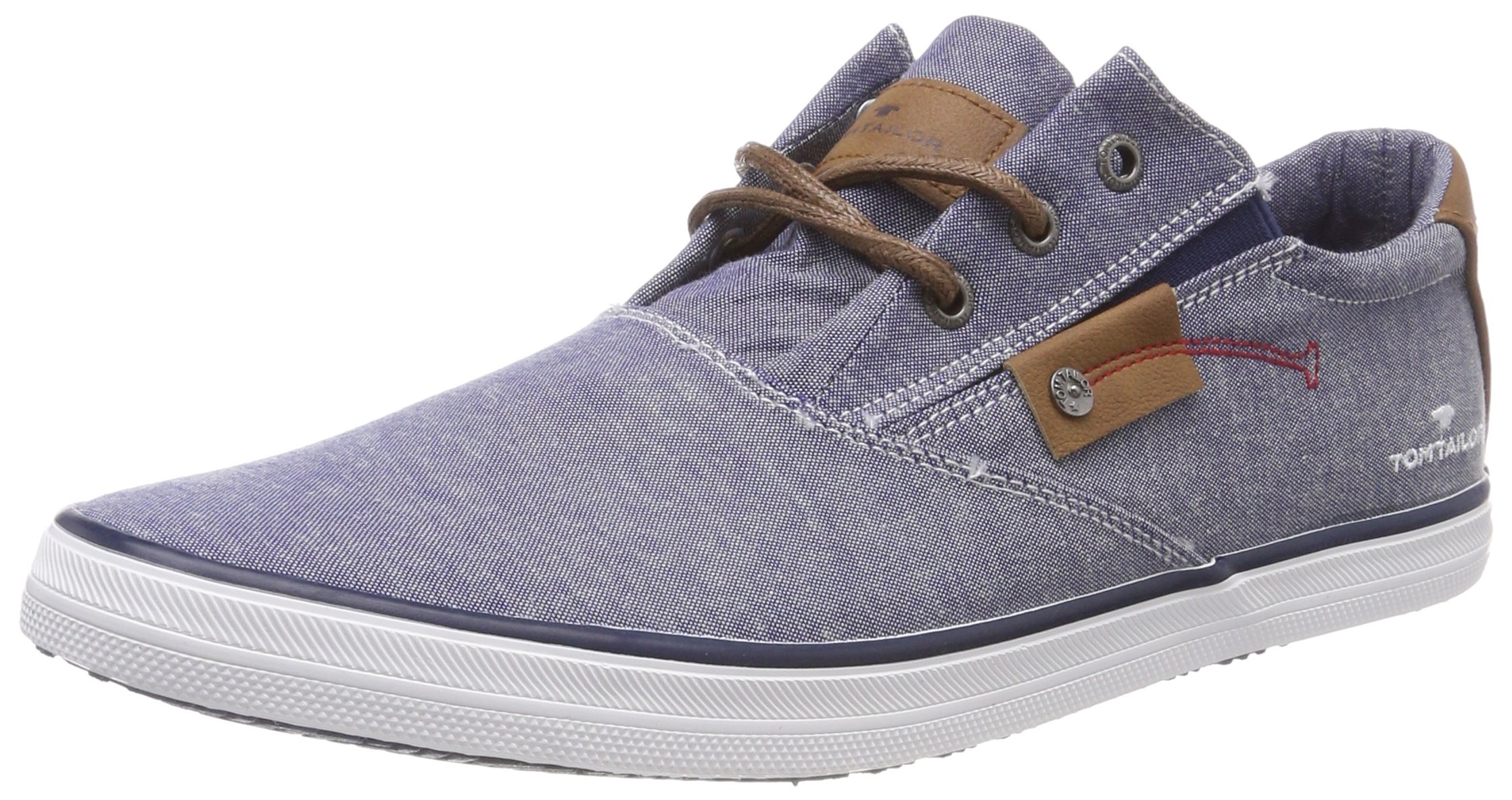 TOM TAILOR Men's 4881507 Boat Shoes, Blue Blue, 9.5 UK