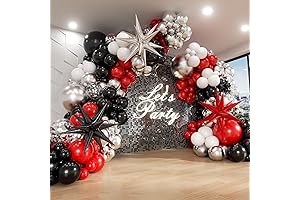 Red and Black Prom Decorations 2024