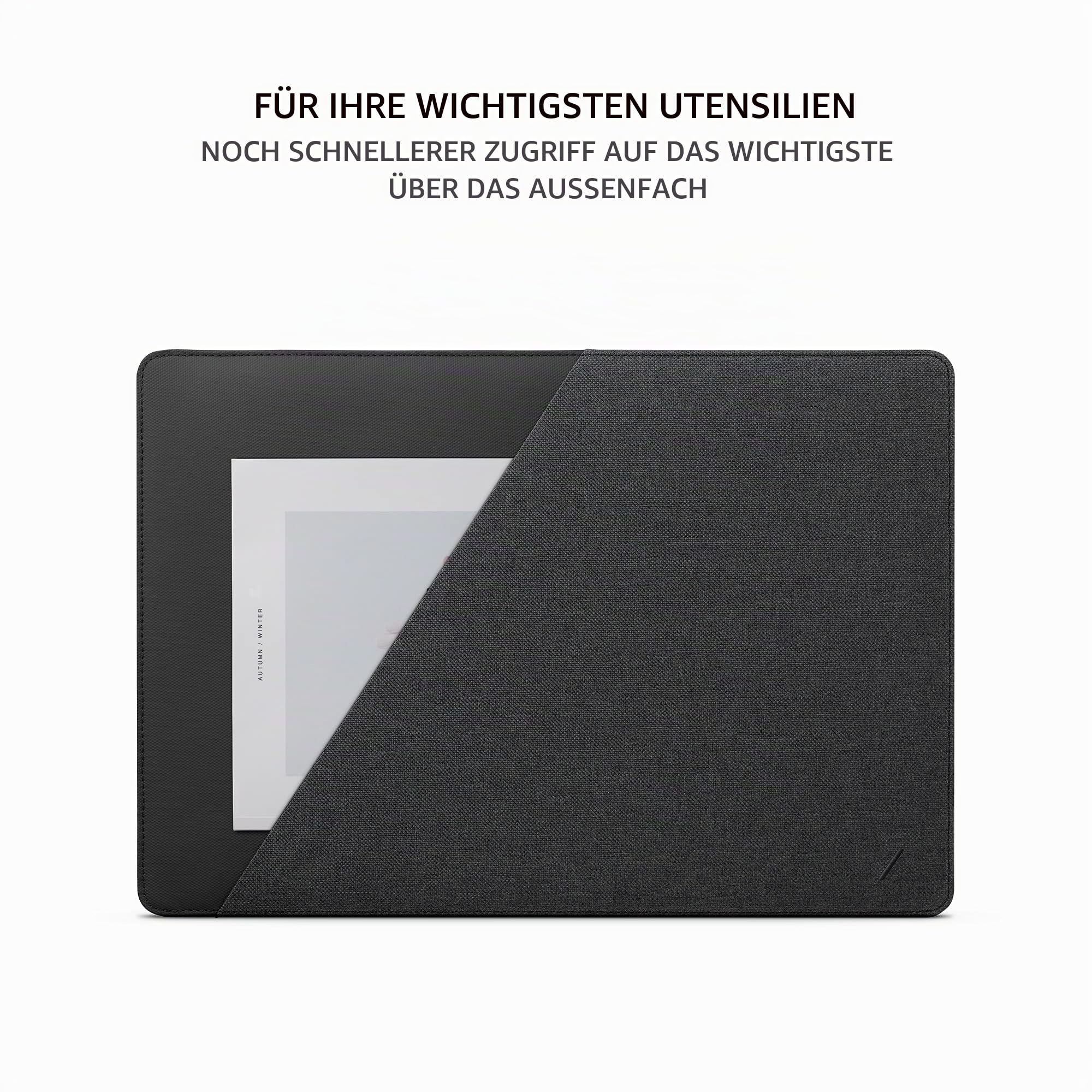Native Union Stow Slim für MacBook Pro 13“(2016-2020) MacBook Air 13“(Retina) – Premium MacBook-Hülle mit magnetischem Verschluss für einen… – Ansicht 3