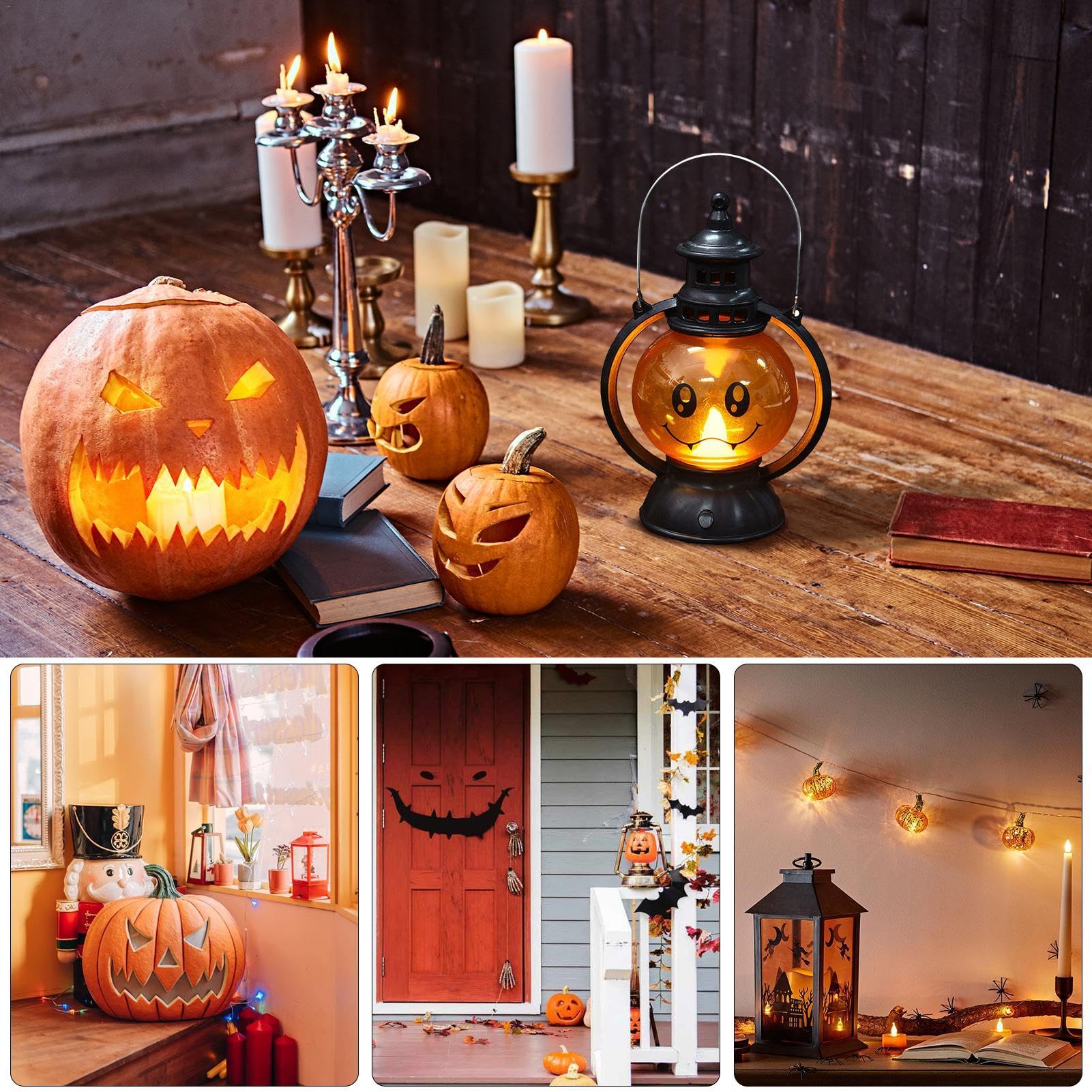 Amazon.co.jp: ハロウィンジャックオーランタン | ポータブル