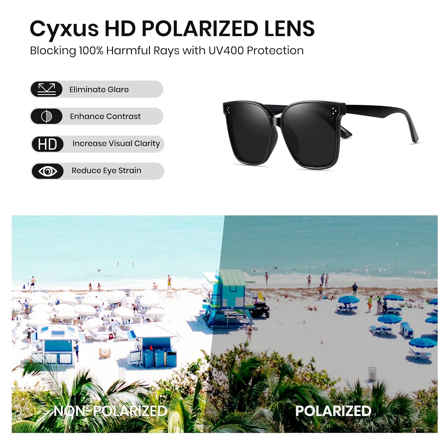 Cyxus Óculos de Sol Aviador Polarizados para Homens/Mulher, Lentes Espelhadas Clássicas Com Proteção UV em promoção! Veja a oferta e mais achadinhos de Óculos de sol 3 Hoje é o melhor dia para comprar Cyxus Óculos de Sol Aviador Polarizados para Homens/Mulher, Lentes Espelhadas Clássicas Com Proteção UV com aquele preço maroto! Promoção! Aproveite a oferta! 3