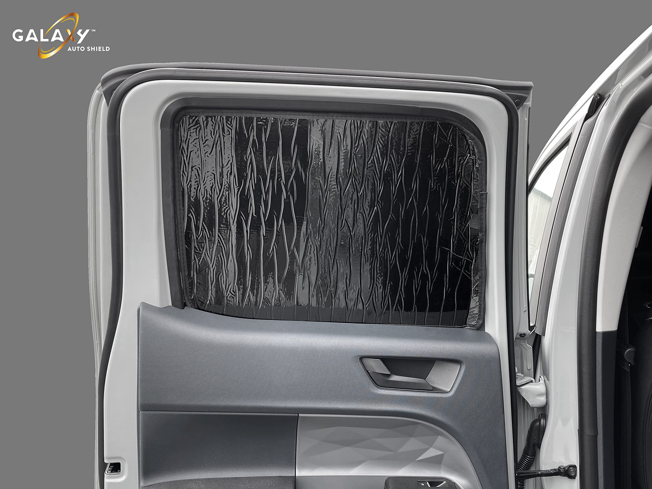 GalaxyAutoShield Custom Fit Rear Side Windows (2pcs) Sun Shade for 2022 2023 2024 2025 Ford Maverick Truck, Insulated Sunshade Privacy Accessories Blockout UV Reflector Protection - Made in USA