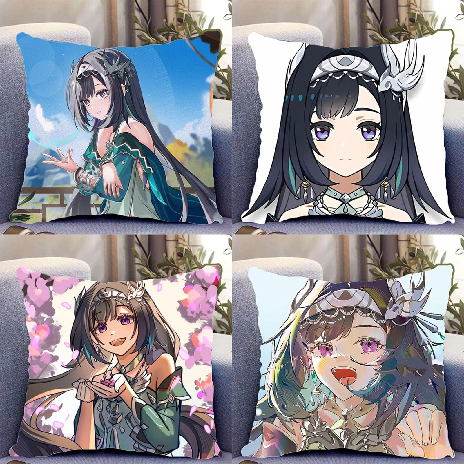 Amazon.co.jp: 原神 藍硯 抱き枕 原神 ランヤン グッズ げんしん